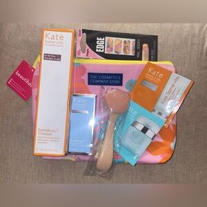 Kate Somerville Skincare bundle w/ Makeup Bag & Face Brush